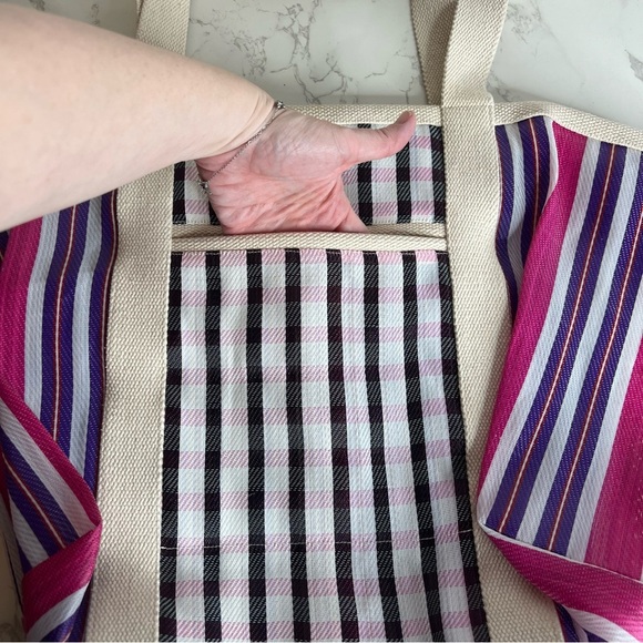 Isabel Marant Darwen Striped Tote - Picture 9 of 10